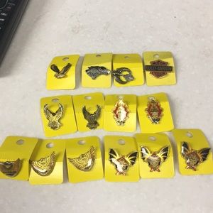 Vintage 70’s & 80’s Harley Davidson Pins